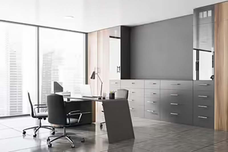 Well presented office furniture